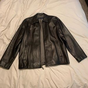 J. Park Collection leather jacket